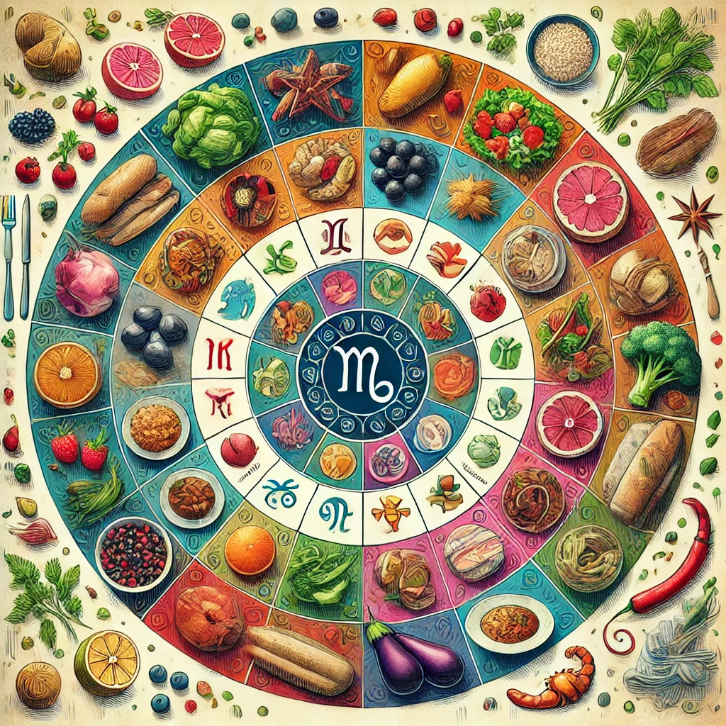 Zodiac sign influence on food preferences