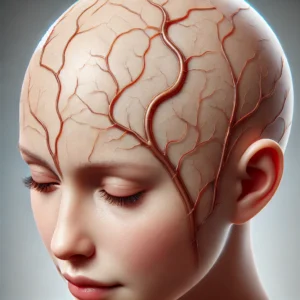 varicose vein on your head